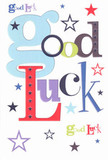 There's a spark of joy and encouragement in every detail of this Hornchurch good luck card, where bold text and a symphony of colors create an air of celebration. Oversized pastel blue letters are interwoven with vibrant reds, gentle moss greens, and regal purples, each chosen with the care of a local artist. Specks of navy, lilac, and lemon stars ply the surface, echoing the night skies over Harrow Lodge Park and the dreams nurtured in our Hornchurch community. The card's surface is flawlessly flat and smooth, reminiscent of high-grade paper used in signature bouquets from Hornchurch Florist. It feels made for pivotal life moments-pressing into someone's palm before an important interview or exam, or tucking into an envelope sent with love from the heart of Essex. The overall composition radiates warmth and possibility, capturing Hornchurch's distinctive blend of friendliness and hope, perfect to mark new journeys ahead.
